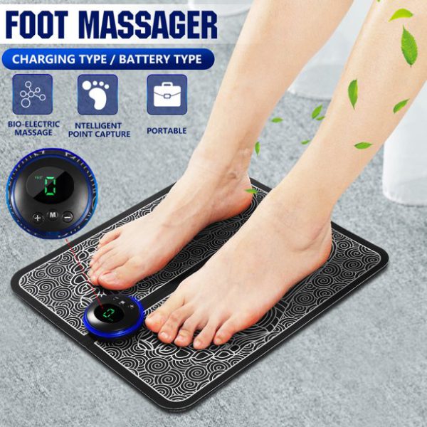 Ems Foot Massager Mat Electric Usb Charging Smart